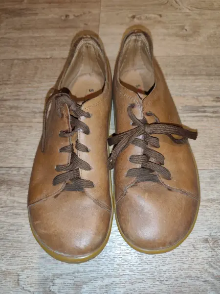 Kožené boty Vivobarefoot Soul hnědé, 40L
