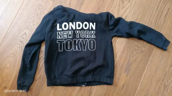 Dětská mikina na zip H&M London New York Tokyo 4