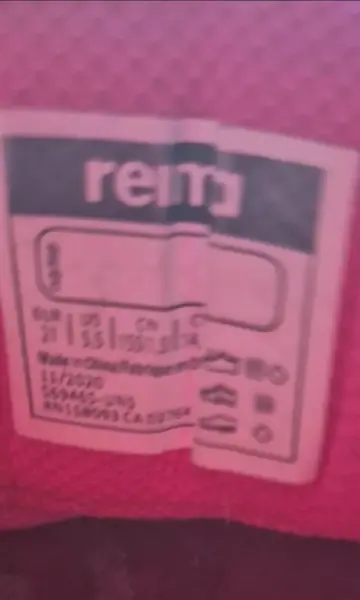 Dětské tenisky Reima růžové 6