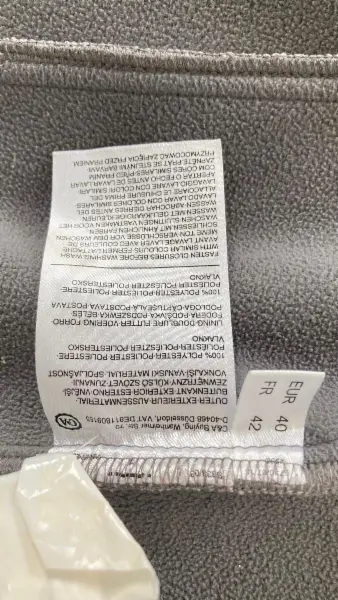 Šedá mikina s kapucí Tecwear, vel. 40 4