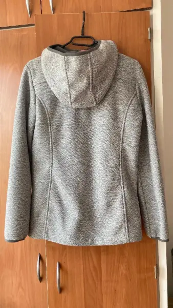 Šedá mikina s kapucí Tecwear, vel. 40 2