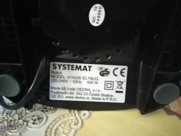 Kuchyňský robot Systemat 500W 11