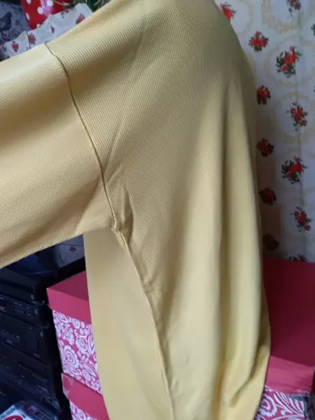 Žlutý svetřík s leopardem XXL-XXXL 4