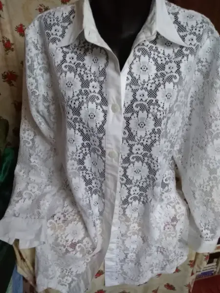Krajková košile L-XL 2