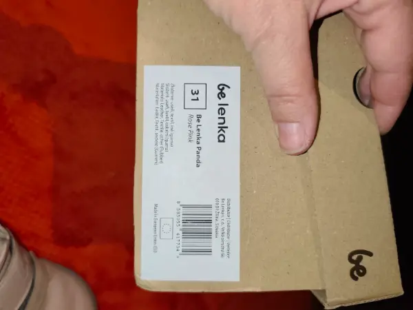 Dětské boty Be Lenka Panda, růžové, vel. 31 11