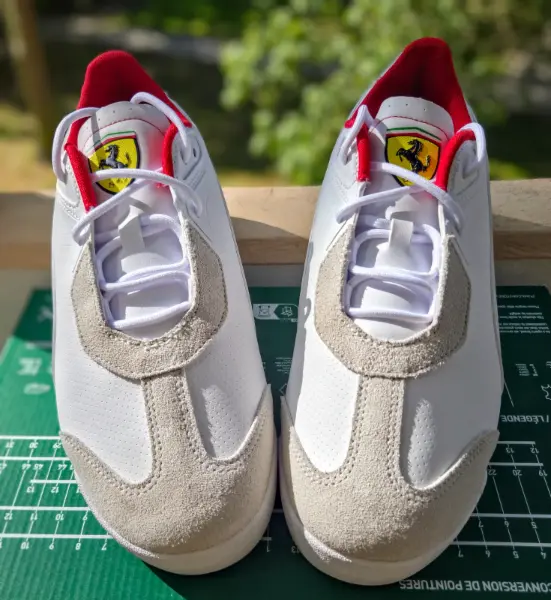Pánské boty Puma Ferrari Roma S, bílé, vel. 44