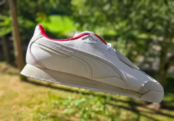 Pánské boty Puma Ferrari Roma S, bílé, vel. 44 3