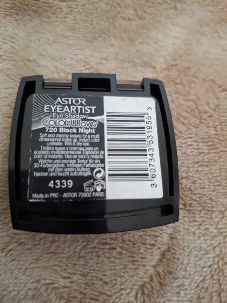 Oční stíny Astor Eyeartist Color Waves 720 Black Night 2