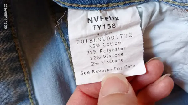 Světle modré dámské džíny NVFelix 3