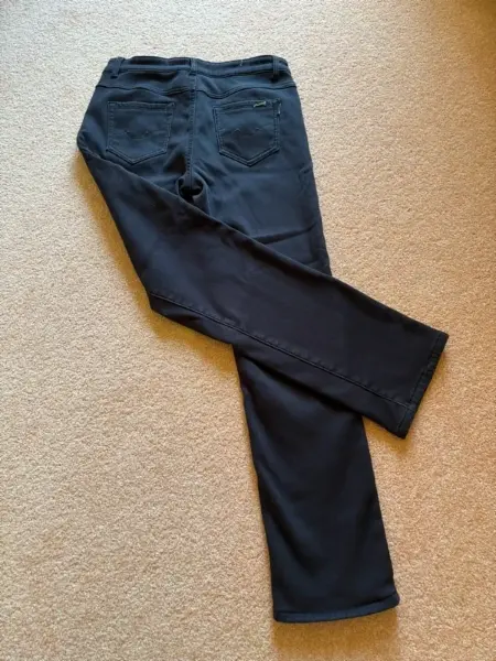 Tmavě  zateplené hnědé rifle 2