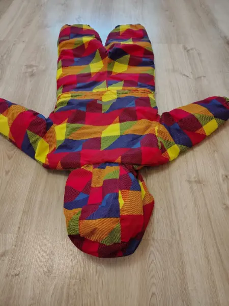 Dětská barevná zimní kombinéza 3