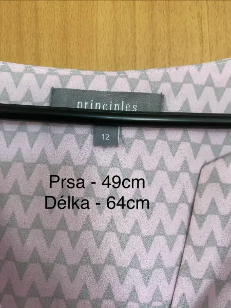 Dámská halenka Principles, vzorovaná, vel. 12 3