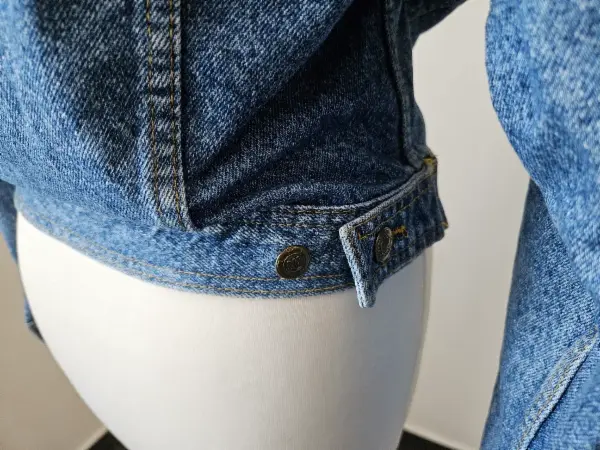Dámská džínová bunda, vintage styl 3