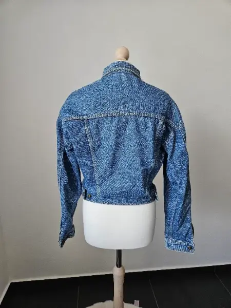 Dámská džínová bunda, vintage styl 2