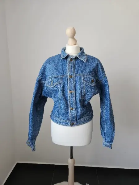 Dámská džínová bunda, vintage styl