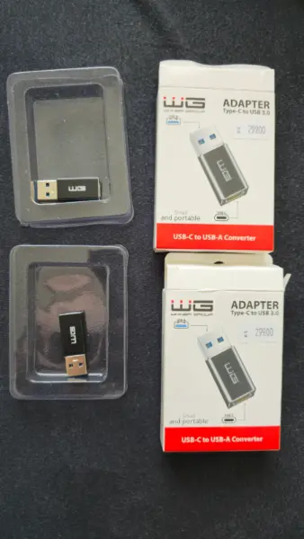 Adaptér WG Type-C na USB 3.0 (2 kusy)