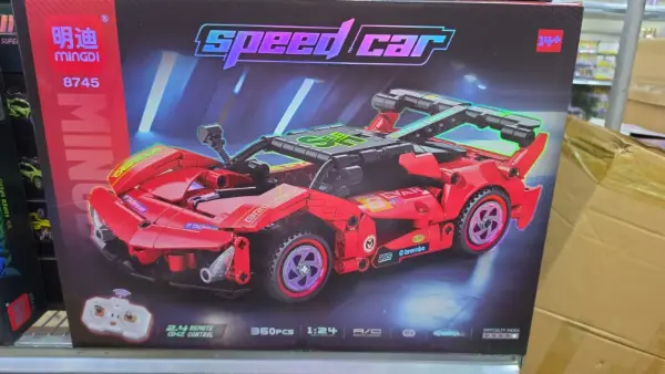 Stavebnice Mingdi 8745 Speed Car na dálkové ovládání