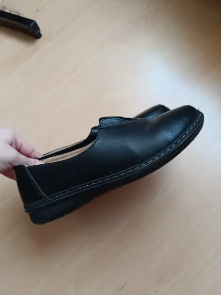 Černé dámské polobotky Minke velikost 39-40 3