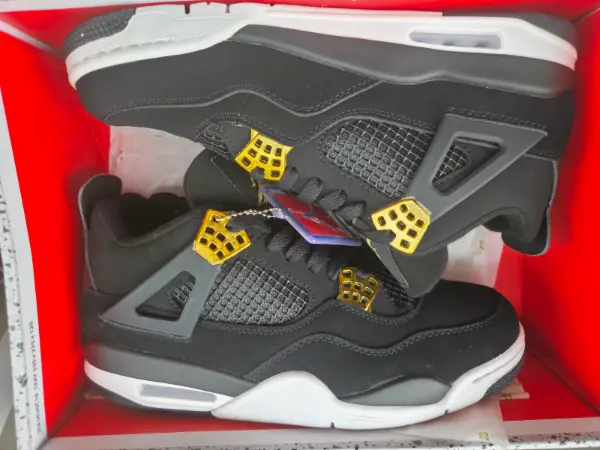 🔥 Air Jordan 4 Royalty 🖤💛 | Vel. 43 7