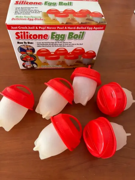 Silikonové vajíčka pro vaření vajec 3
