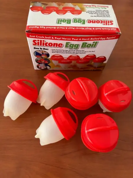 Silikonové vajíčka pro vaření vajec 2