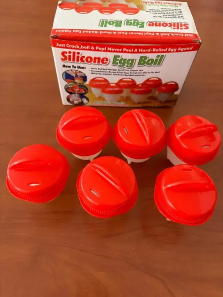 Silikonové vajíčka pro vaření vajec