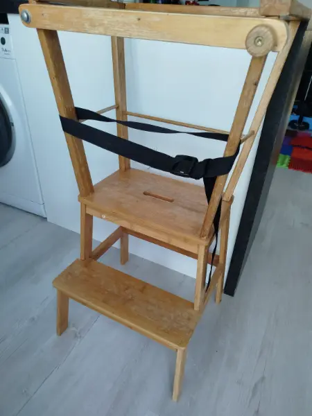 Dřevěná učící věž pro děti 4