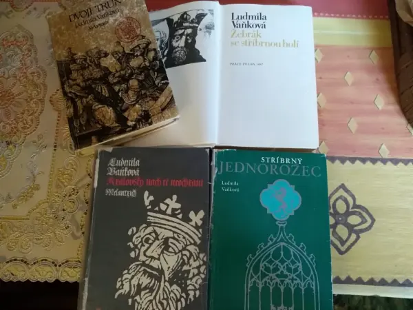 Soubor knih od Ludmily Vaňkové 2