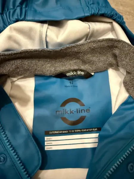 Dětský nepromokavý set Mikk-line, vel. 92 2