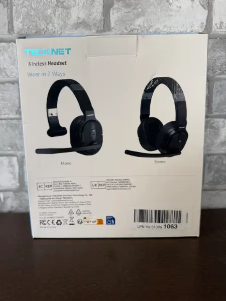 Bezdrátový headset Tecknet TK-HS005 2
