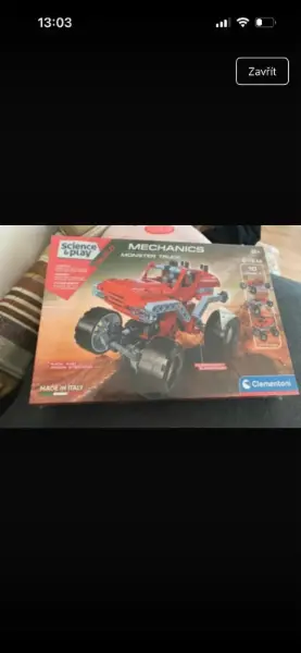 Stavebnice Clementoni Science & Play Mechanics Monster Truck