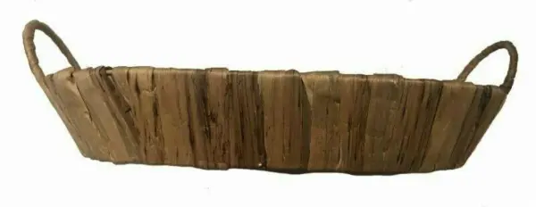 Stylový přírodní tác / podnos, vodní hyacint 2