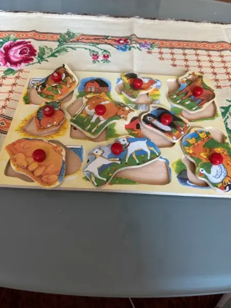 Dřevěné puzzle pro děti 2