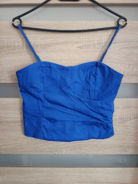 Modrý nový společenský top Mohito 2