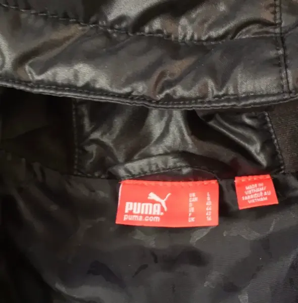 Dámská černá bunda Puma vel L 5