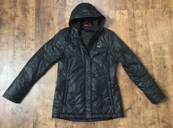 Dámská černá bunda Puma vel L 4