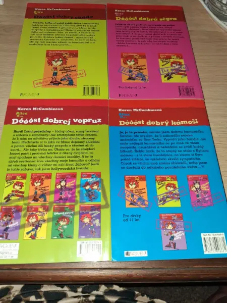 Soubor 7 knih pro dívky - Alice a..., Dvojčata aj. 2
