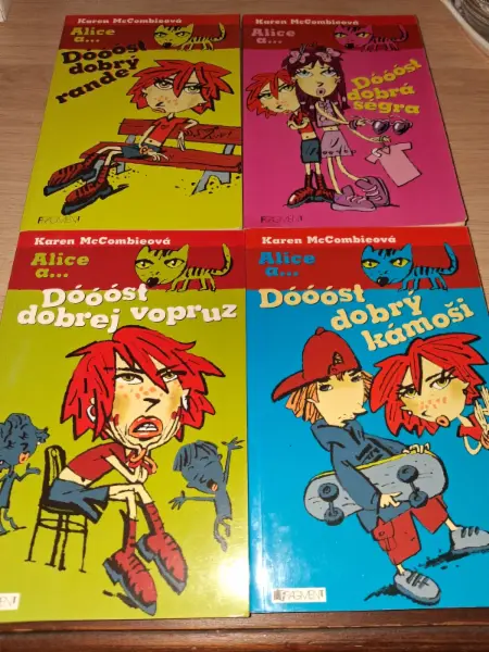 Soubor 7 knih pro dívky - Alice a..., Dvojčata aj.