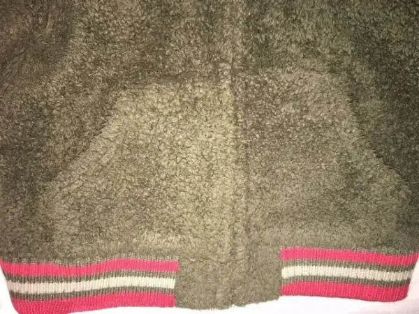 Čokoládově hnědá chlupatka - hřejivá bunda, 3y 3