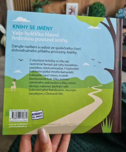 Dětská kniha Princezna Adélka a modrý jednorožec 4