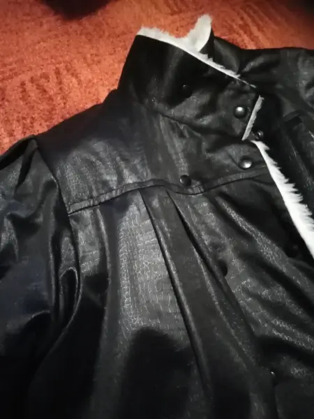 Maxi kabát s kožíškem 2
