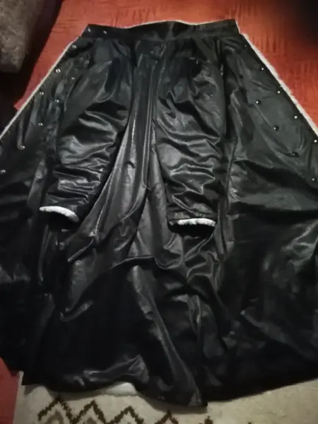 Maxi kabát s kožíškem 12
