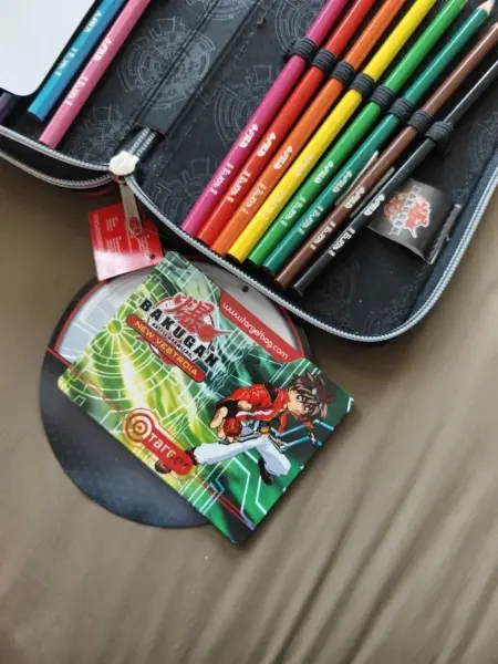 Bakugan New Vestroia školní penál s vybavením 7