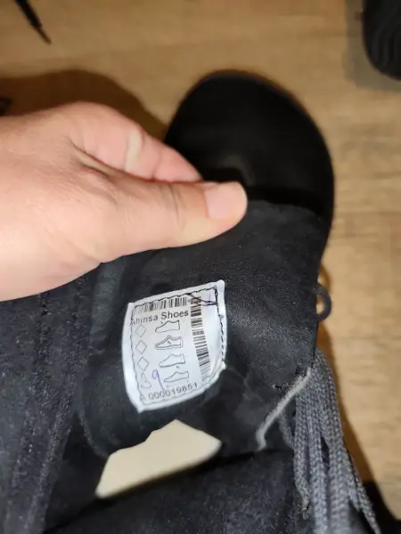 Černé barefoot boty Ahinsa Shoes, 39 3