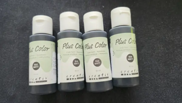 4x Akrylová barva Plus Color Silk Matt 90 ml