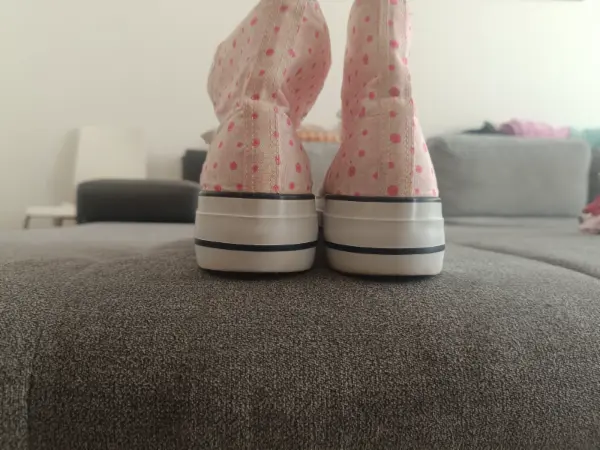 Dámské růžové tenisky Vty 8