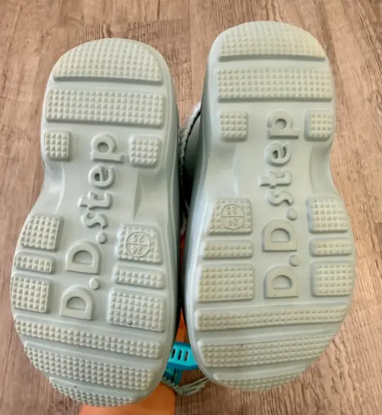 Dětské holínky D.D.step, světle modré 3