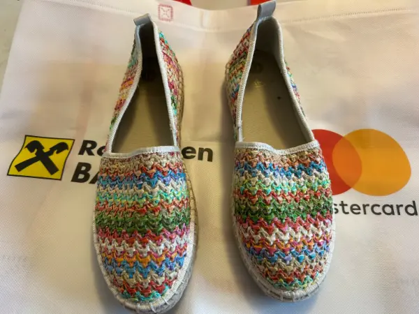 Dámské barevné espadrilky