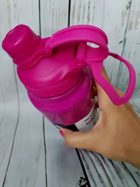 Nová růžová termo láhev na pití 700 ml 2