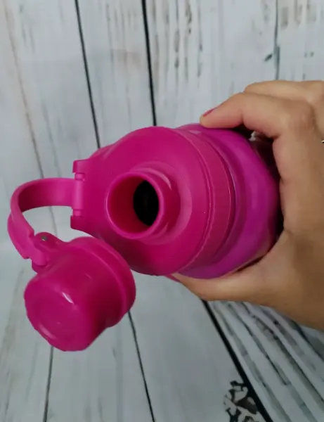 Nová růžová termo láhev na pití 700 ml 4